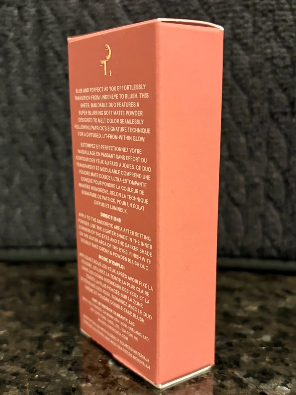 Patrick Ta Beauty Transition Blurring Blush Duo - Shade: Shy at First (New)